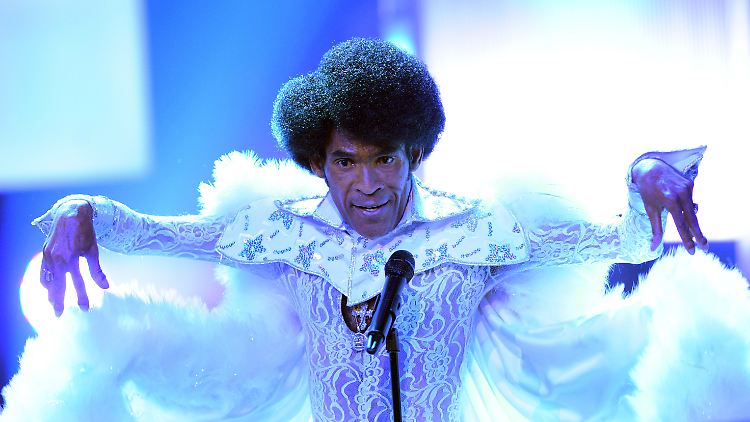 Bobby Farrell im Mai 2009 in der RTL-Sendung "Die ultimative Chart Show - 50 Jahre deutsche Charts".