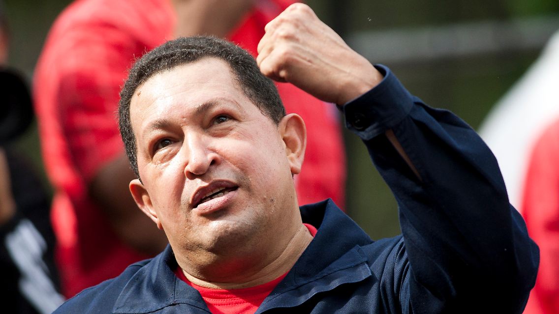 Venezuelas Präsident Hugo Chávez.