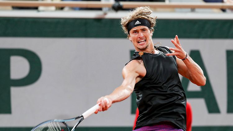 Alexander Zverev zeigte gegen den Serben Laslo Djere eine souveräne Leistung.