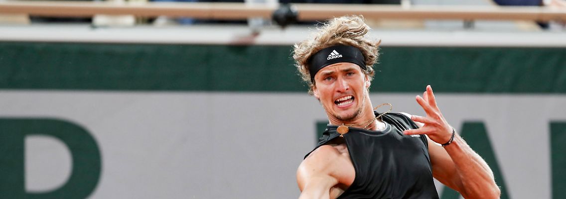 Alexander Zverev zeigte gegen den Serben Laslo Djere eine souveräne Leistung.