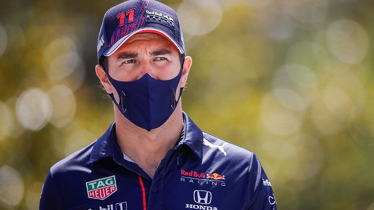 Zum Trainingsauftakt zum Großen Preis von Aserbaidschan fuhr er der Konkurrenz davon: Red Bull-Pilot Sergio Perez