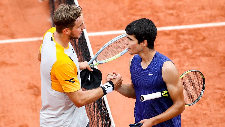 Struff durfte sich beglückwünschen lassen.