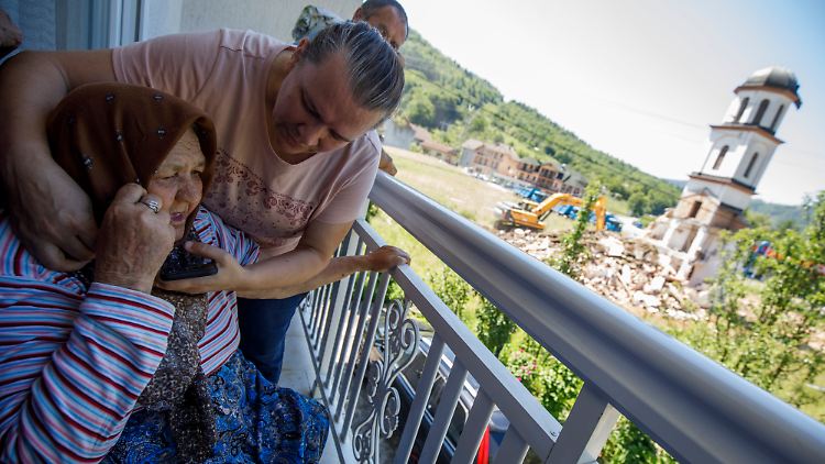 Über 20 Jahre hat die 78 Jahre alte Fata Orlovic auf den Abriss gewartet und dafür gekämpft.
