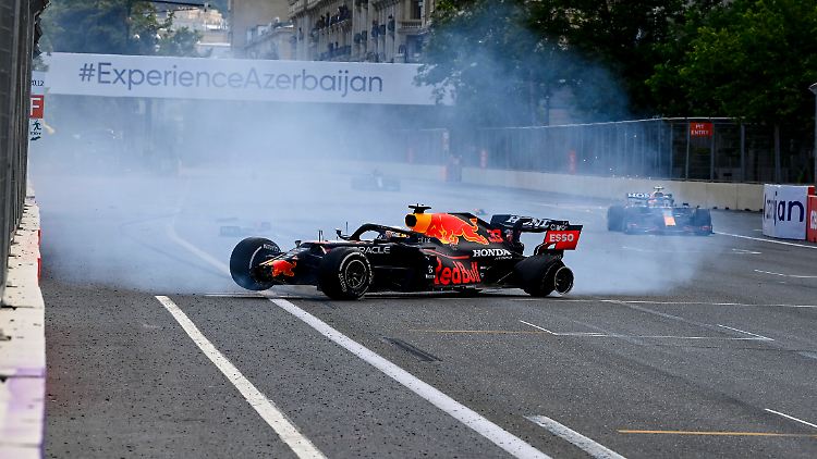 Verstappen war nur noch Passagier in seinem Red Bull.