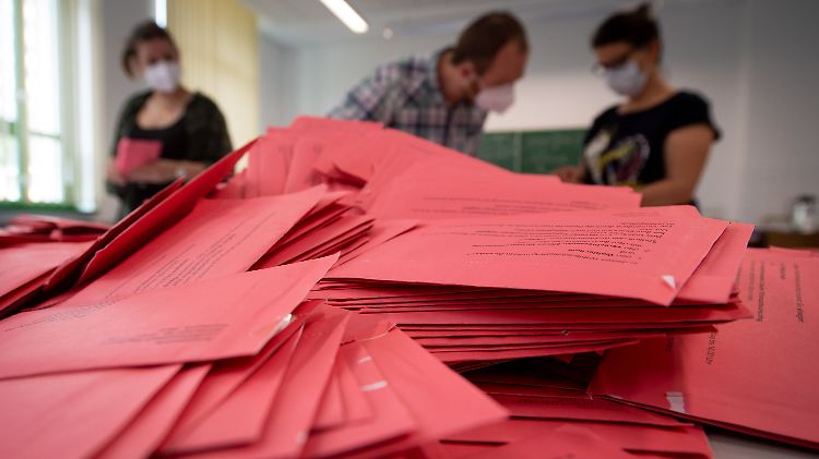 Viele Menschen haben in diesem Jahr per Brief gewählt.
