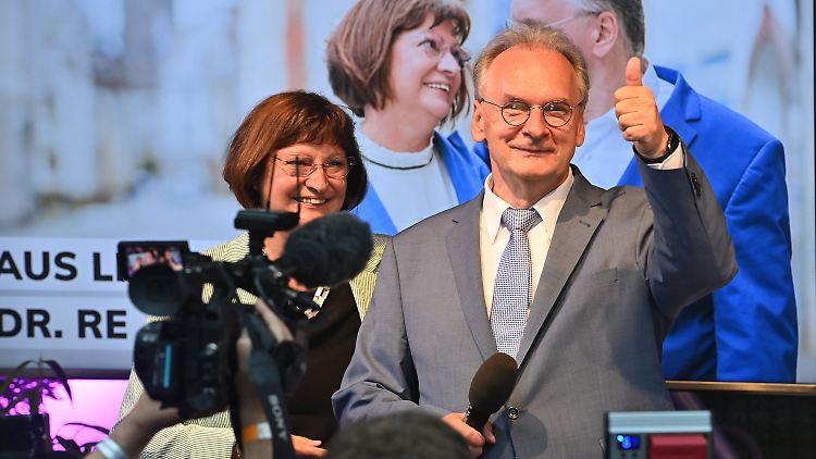 Die CDU wurde in Sachsen-Anhalt mit Abstand stärkste Kraft, Ministerpräsident Reiner Haseloff stellt sich zur Wiederwahl.
