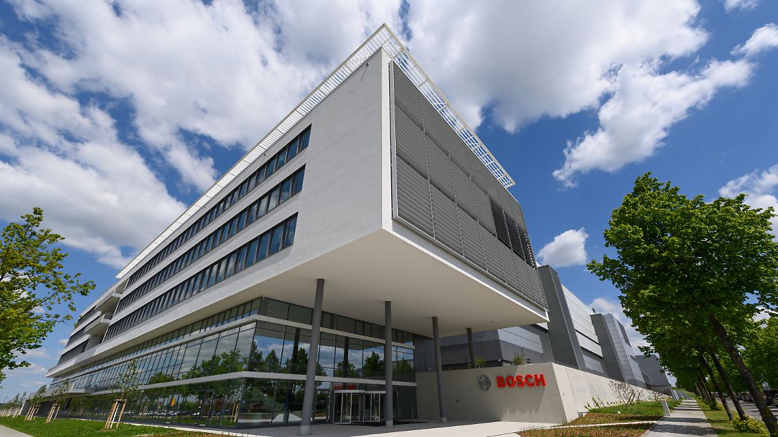 Die neue Bosch-Halbleiterfabrik in Dresden.