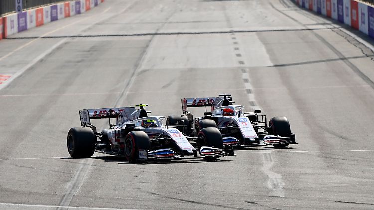Nikita Mazepin und Mick Schumacher, Rivalen der Rennstrecke.