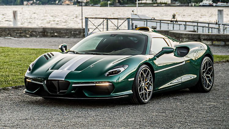 Ferrari 488? Seine technische Basis kann man dem Arese RH95 von Touring Superleggera kaum ansehen.