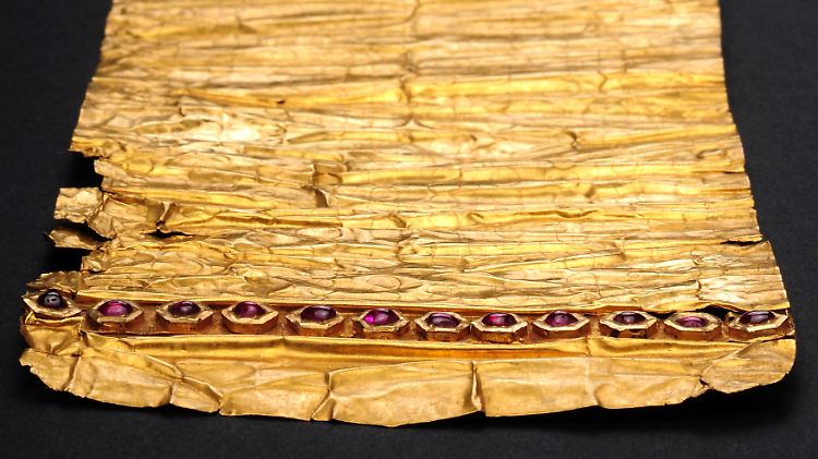 Der goldene Brief wurde 1768 beschädigt.