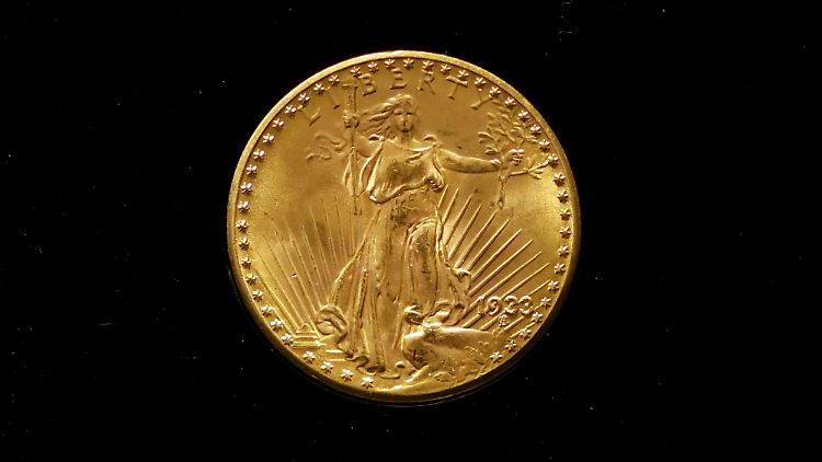 Der nun versteigerte "1933 Double Eagle Coin" ist der einzige seiner Art in Privatbesitz.