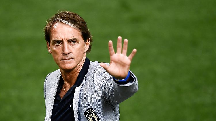 Mancini könnte mit der italienischen Nationalmannschaft während der EM nebenbei einen Rekord aufstellen.