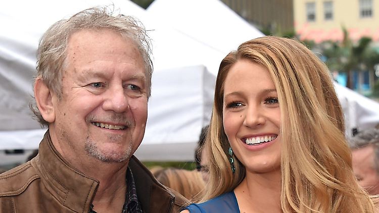 Sogar im Film sah man sie als Vater und Tochter: Ernie und Blake Lively.
