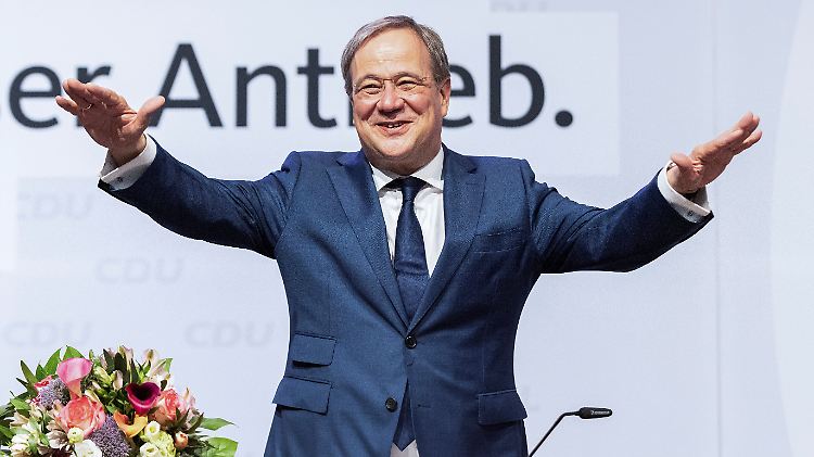 Laschet halten inzwischen deutlich mehr Wähler für kanzlerfähig als Herausforderin Baerbock.
