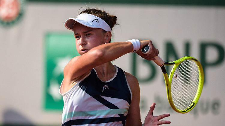 Auch die Tschechin Krejcikova steht erstmals in einem Grand-Slam-Finale.
