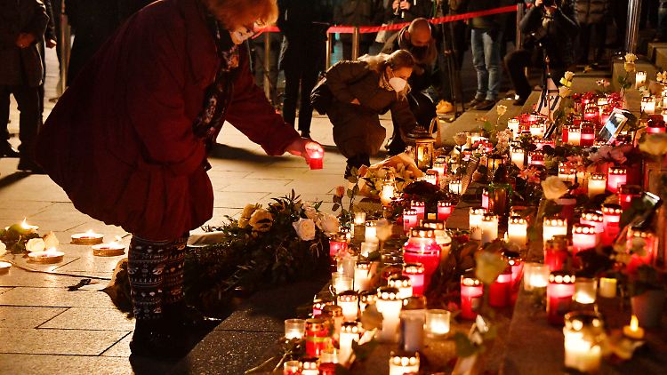 Gedenken an die Opfer im vergangenen Jahr. Zwölf Menschen starben bei der Tat am 19. Dezember 2016. 