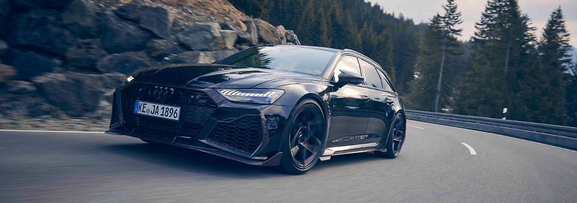 Der Audi RS6-R Signature Edition ist weit mehr als eine aufgemöbelte Familienkutsche.