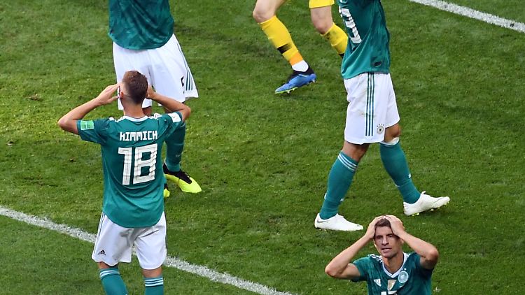 Kollektives Entsetzen: Mats Hummels traf 2018 nicht gegen Südkorea. Ein Schicksalsmoment, nicht nur für ihn.