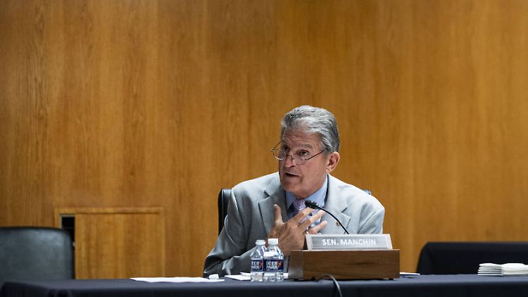 Manchin ist Vorsitzender des Ausschusses für Energie und natürliche Ressourcen im Senat.