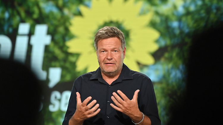 Klimaschutz ist Freiheitsschutz: Grünen-Chef Habeck wird auf dem Parteitag sehr grundsätzlich. 