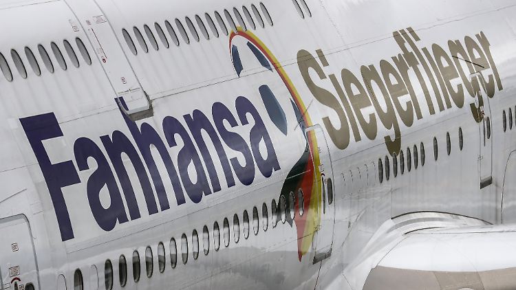 Einen "Siegerflieger" der Lufthansa wird es dieses Jahr nicht geben, egal wie die EM verläuft.