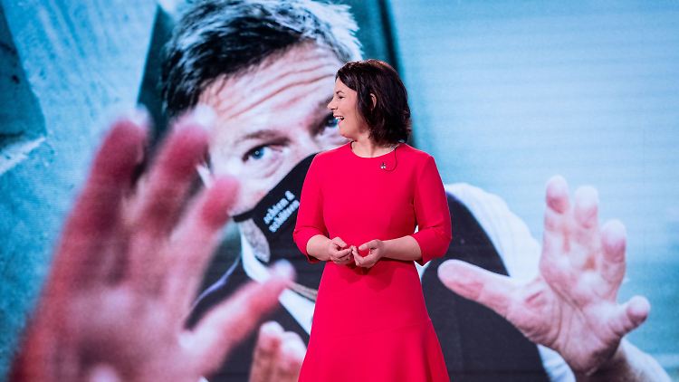 Sie soll nach der Wahl für die Grünen im Kanzleramt sitzen: Annalena Baerbock.