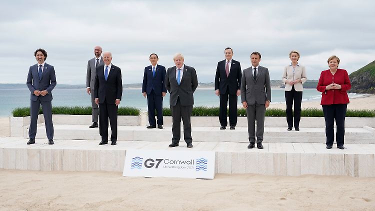 Die G7-Länder richten in ihrer Erklärung deutliche Worte an Peking.