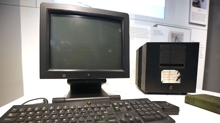 Auf diesem Rechner entwarf Sir Tim Berners-Lee das World Wide Web.