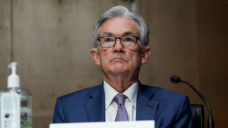Fed-Chef Jerome Powell sieht die US-Wirtschaft auf Erholungskurs.