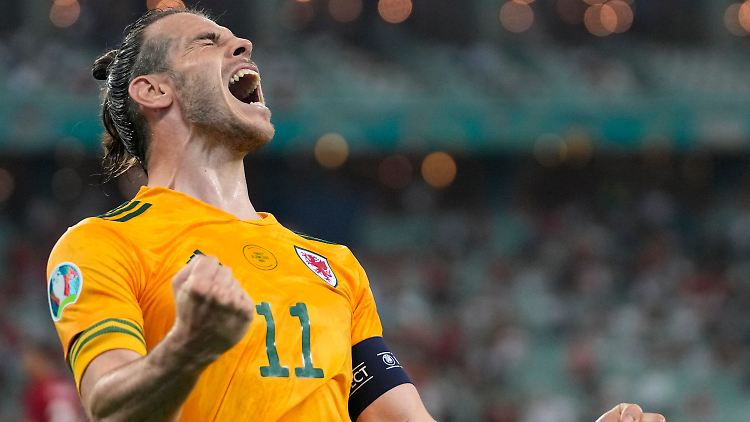 Bale steht mit Wales fast sicher im Achtelfinale der EM.