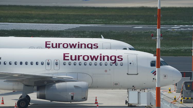 Eurowings Discover soll sich im Unterschied zu Lufthansas europäischer Billigfluglinie Eurowings (im Bild) auf die Langstrecke konzentrieren.