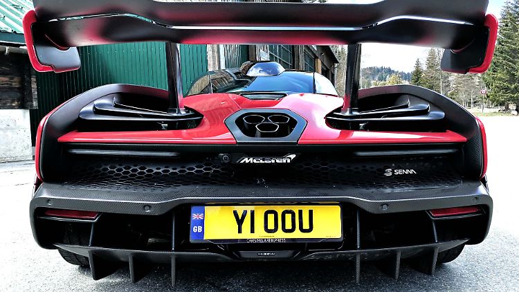 7,5 Sekunden braucht der McLaren Senna, um aus dem Stand auf Tempo 200 zu beschleunigen.