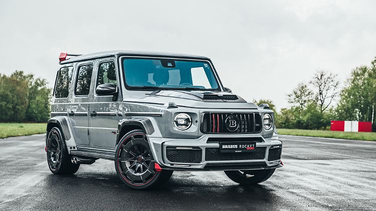 Dank eines ganz speziellen Krafttraining ist der Brabus G 900 Rocket Edition einer der Schnellsten auf den freien Stücken der Autobahn.