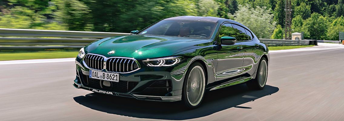Mit dem Grundpreis von 161.200 Euro wildert der 621 PS starke B8 im M8-Revier von BMW.