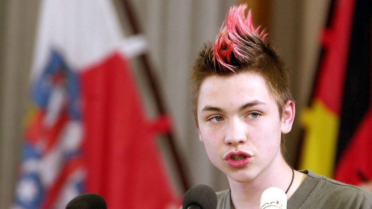 Schon in jungen Jahren engagierte sich Harras bei der PDS (Foto von 2001).