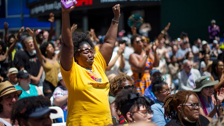 US-Präsident Joe Biden hat am Donnerstag "Juneteenth" zum Feiertag erklärt. 