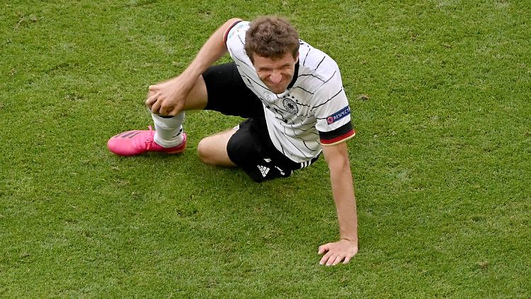 Schon gegen Portugal schmerzte das Knie anscheinend.