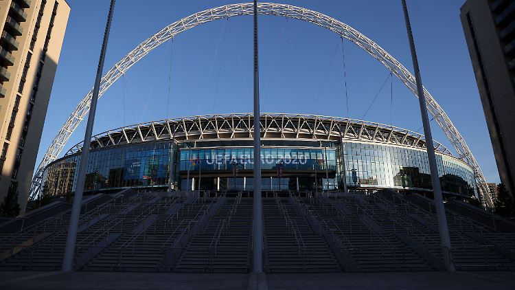 Das Wembley wird gut gefüllt sein.