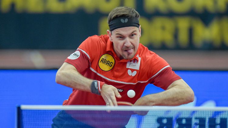 Timo Boll visiert in Tokio eine Medaille an.