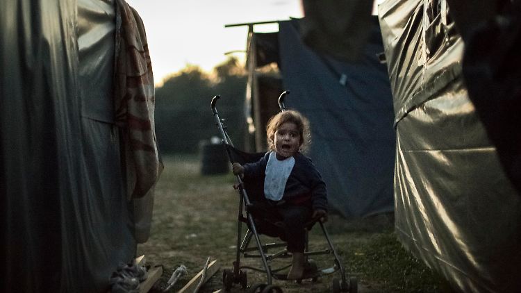 Flüchtlingscamp in Velika Kladusa nahe der kroatischen Grenze. (Archivbild).