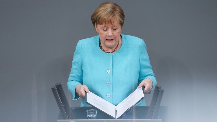 Die letzte Regierungserklärung: Am 26. September wird ein neuer Bundestag gewählt.