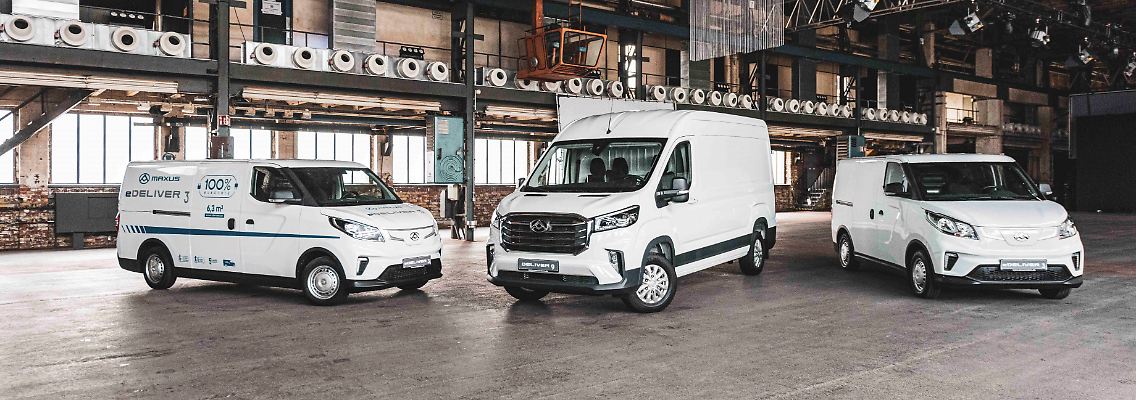 Mit dem Maxus eDeliver 3 und 9 kommen nun zwei elektrische Transporter auf den deutschen Markt.