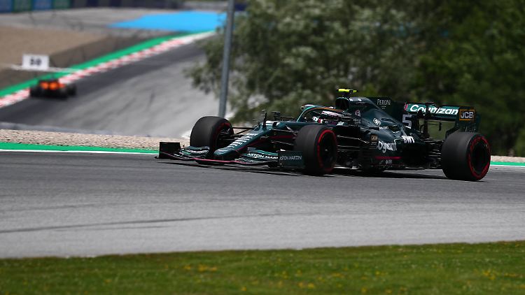 Starker sechster Platz in Österreich: Sebastian Vettel.
