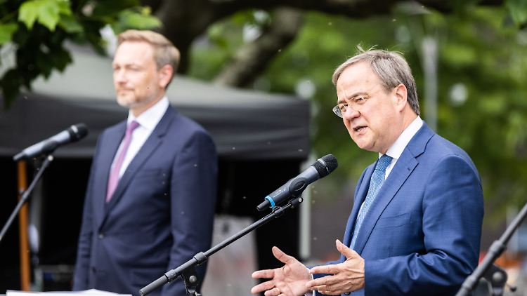So viel ist klar: Lindner und Laschet würden gern in Berlin zusammen regieren. Aber was, wenn es nicht zu einer Mehrheit reicht?