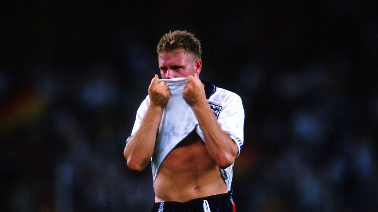 Fußball-Legende Paul Gascoigne kommt vom Alkohol nicht mehr los.