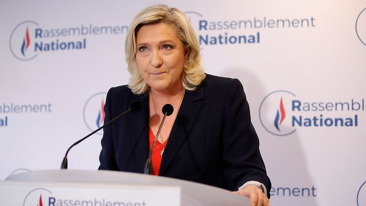 Marine Le Pen kann von der Schwäche von Macrons LREM nicht profitieren.