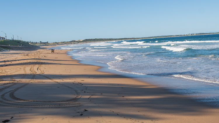 Leerer Strand in Sydney: Die Stadt befindet sich derzeit in einem zweiwöchigen Lockdown.