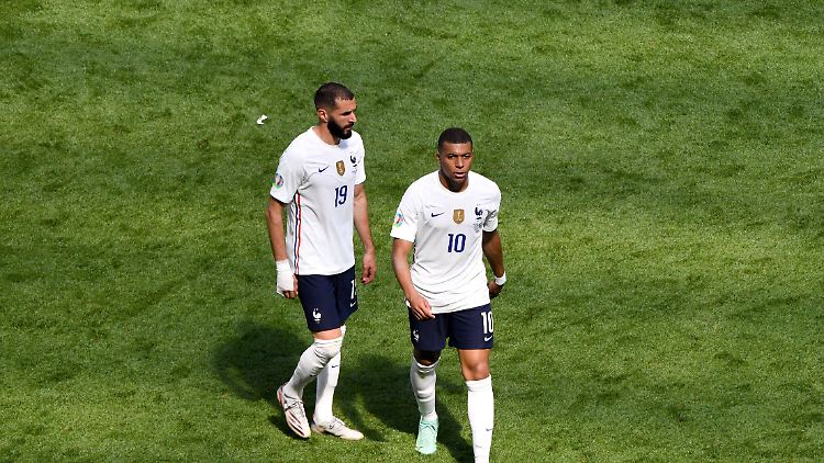 Karim Benzema und Kylian Mbappé wollen Europameister werden - und tun sich dabei schwerer als erwartet.