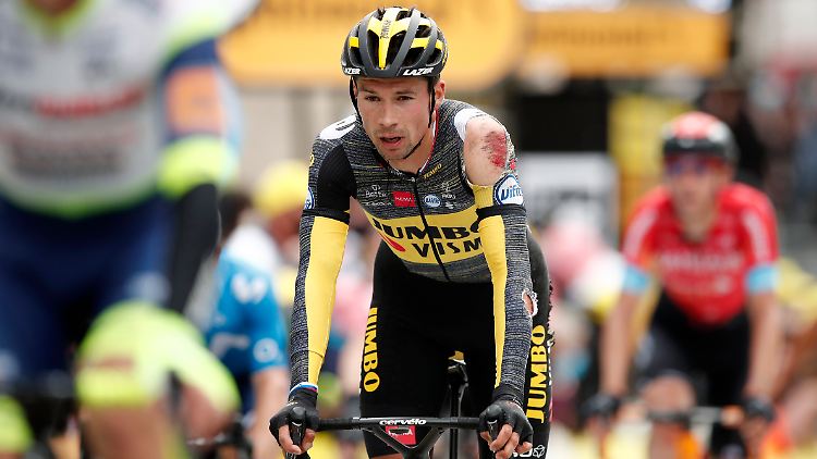 Mitfavorit Primoz Roglic war einer der Gestürzten.