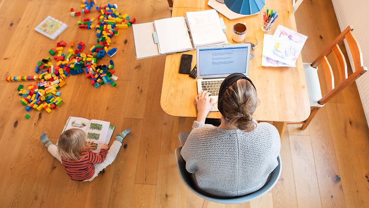 Homeoffice, aber ohne parallele Kinderbetreuung, bleibt für viele Arbeitnehmer Realität.